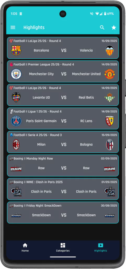 sportzy highlights